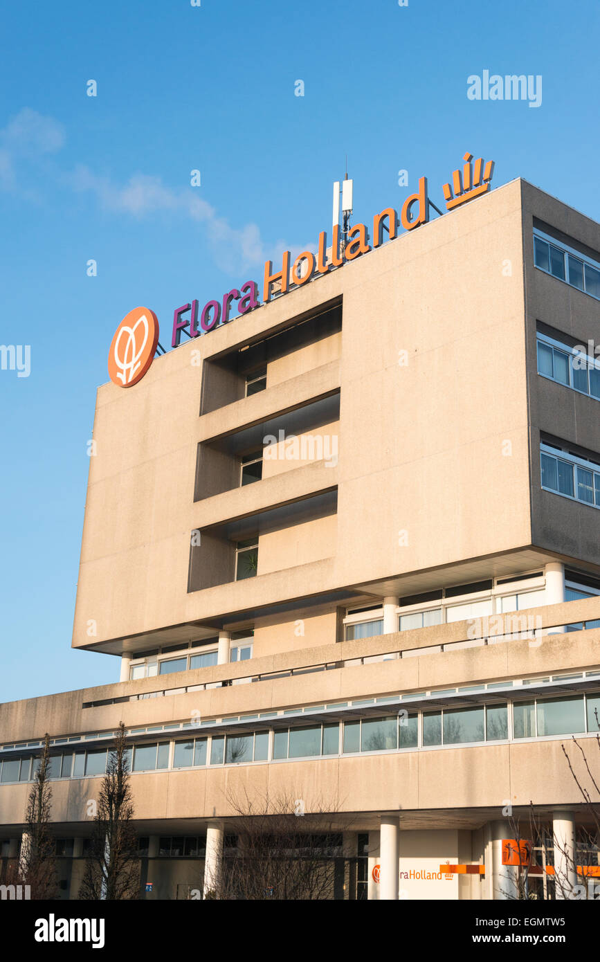 La Flora Holland asta dei fiori edificio a Aalsmeer Amsterdam Olanda Foto Stock