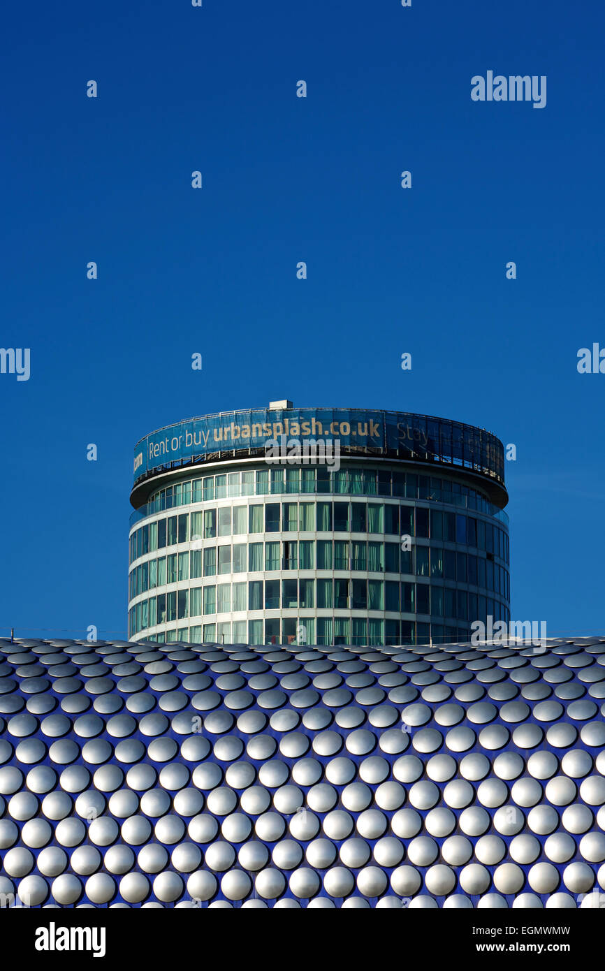La Rotunda Bullring Shopping Centre Birmingham West Midlands England Regno Unito Foto Stock
