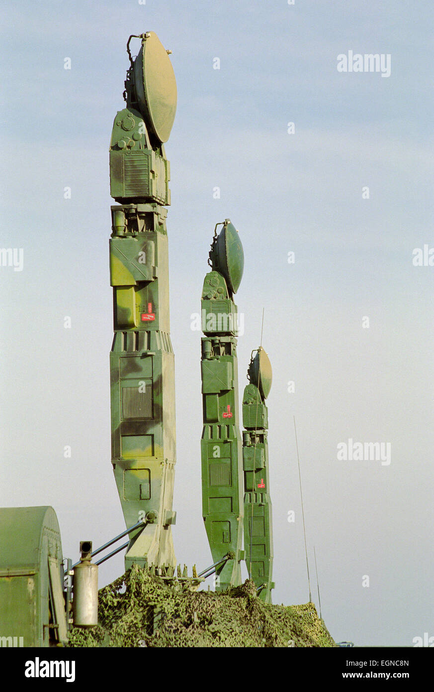 Missile Air Defense Systems S-300V1 (SA-12 Gladiator/gigante Foto Stock