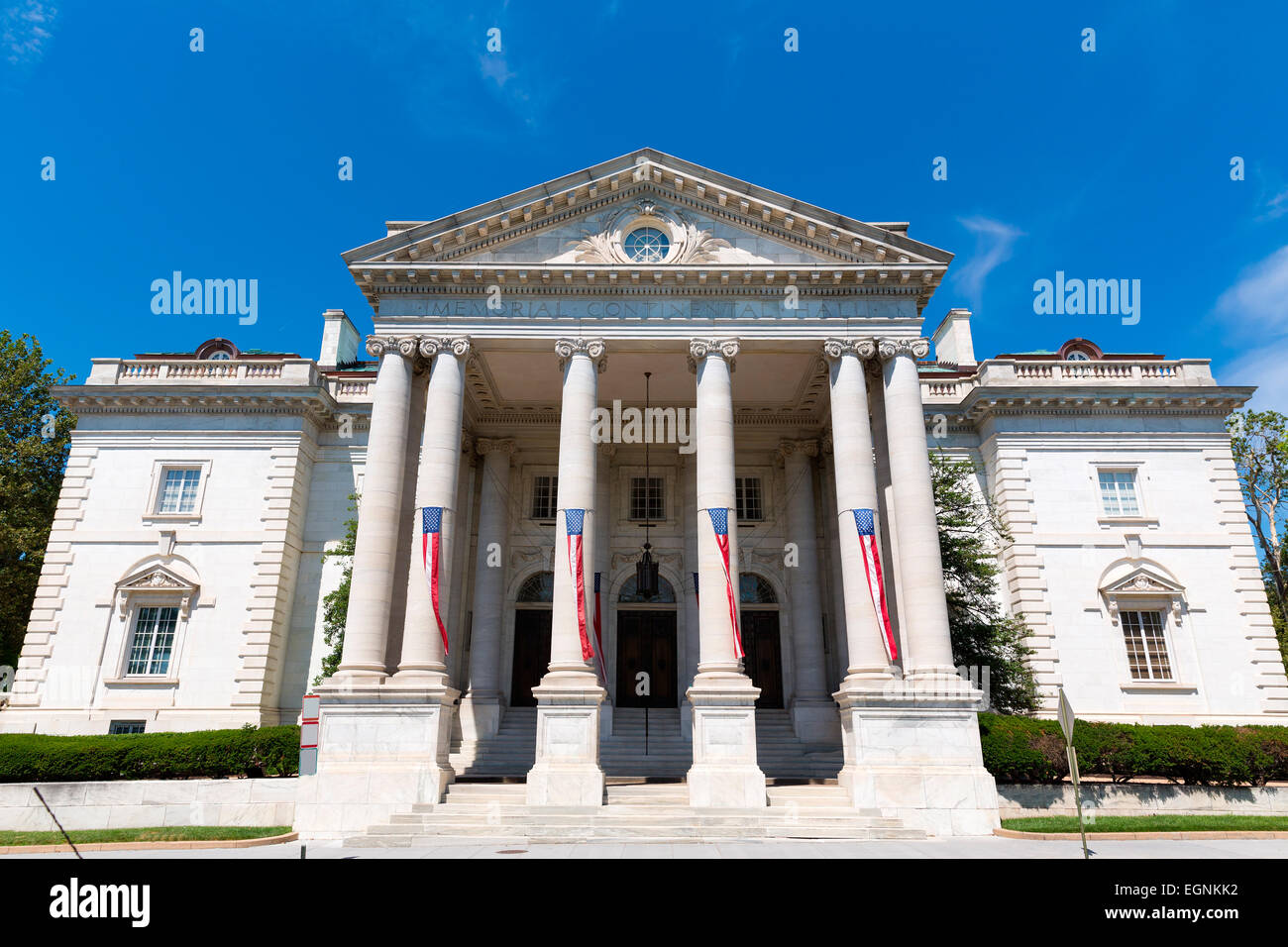 Memorial Hall continentale building a Washington DC, Stati Uniti d'America Foto Stock