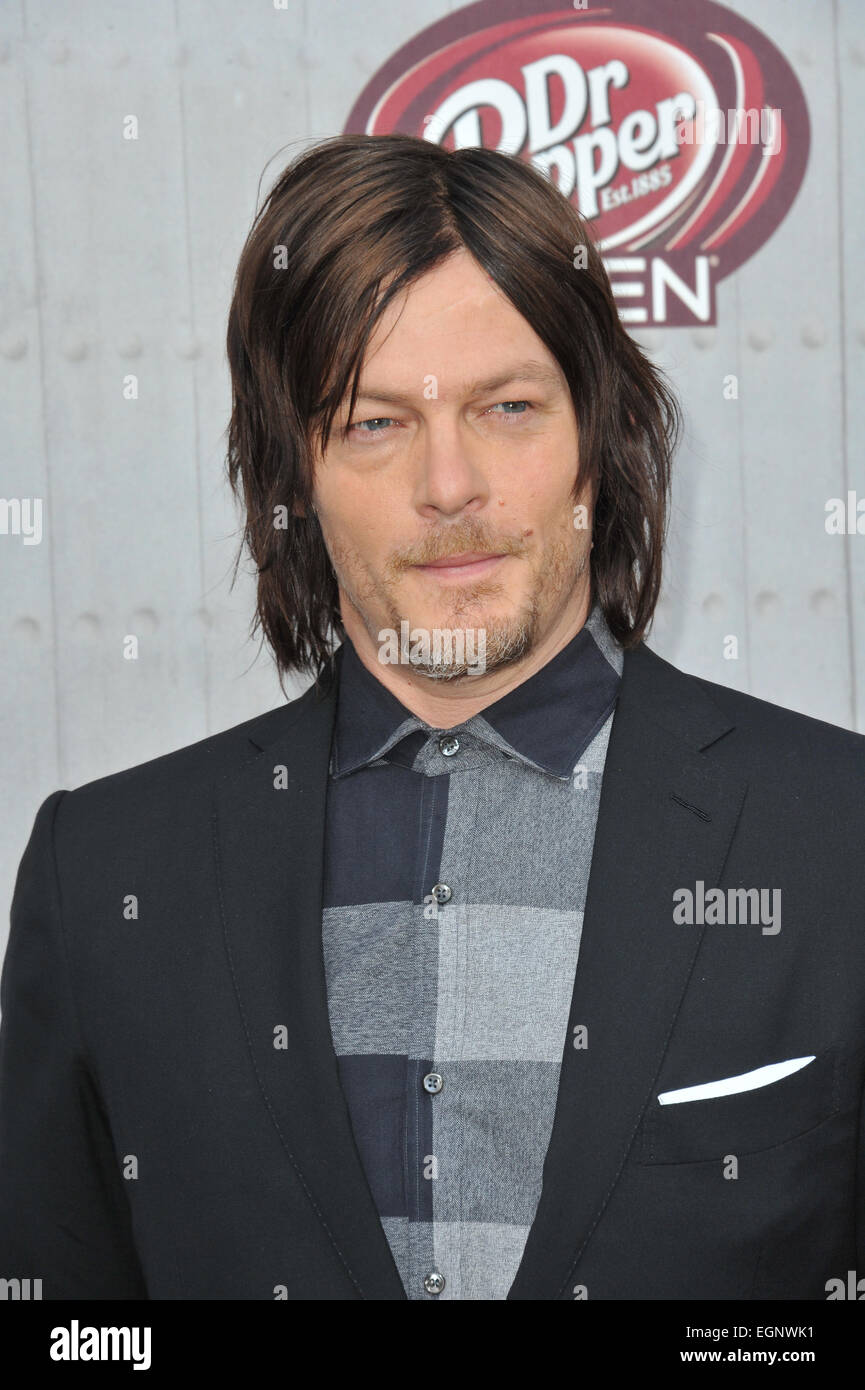 LOS ANGELES, CA - Giugno 7, 2014: Norman Reedus Spike TV 2014 Guys Choice Awards di Sony Studios, Culver City. Foto Stock