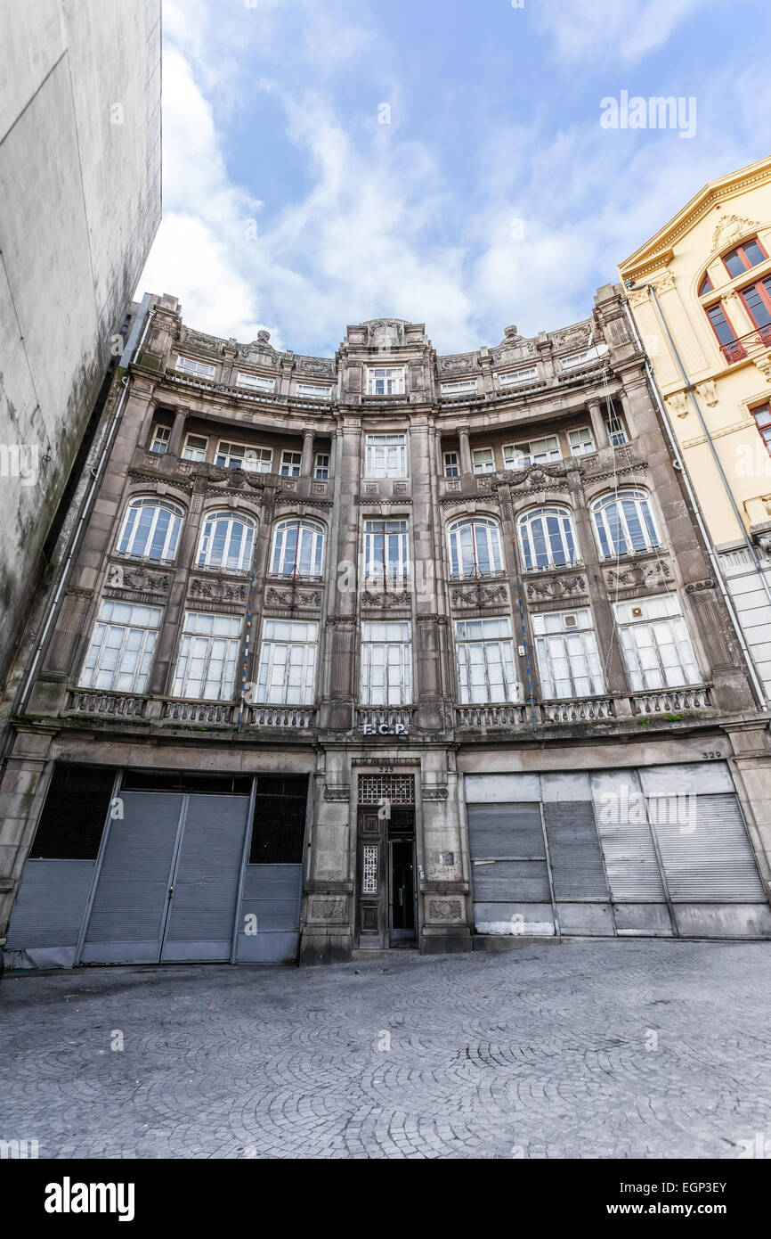 Porto, Portogallo. La vecchia sede della famosa a livello internazionale di calcio del Futebol Clube do Porto Foto Stock