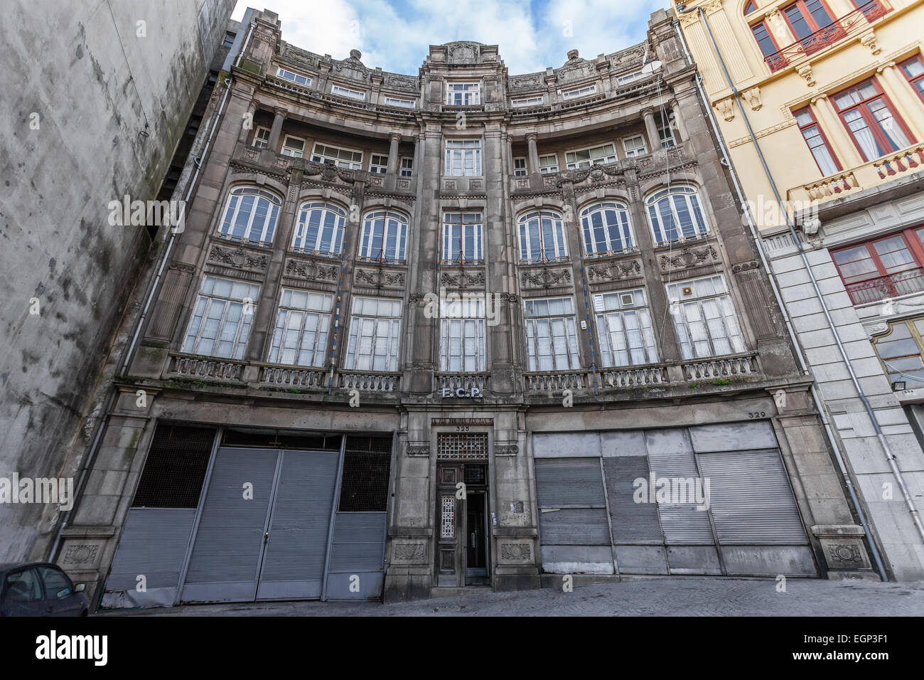 Porto, Portogallo. La vecchia sede della famosa a livello internazionale di calcio del Futebol Clube do Porto Foto Stock