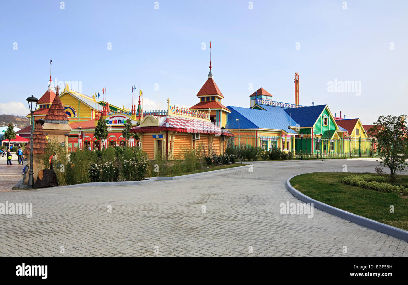 Sochi Park - theme park Foto Stock