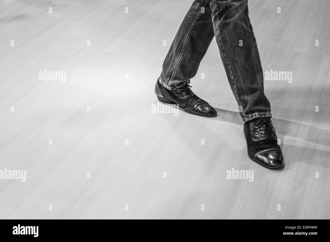 Due passi di tango Foto Stock