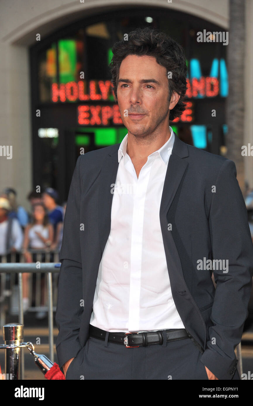 LOS ANGELES, CA - 15 settembre 2014: Direttore Shawn Levy presso il Los Angeles premiere del suo film "Questo è il luogo dove vi lascio' a TCL Chinese Theatre, Hollywood. Foto Stock