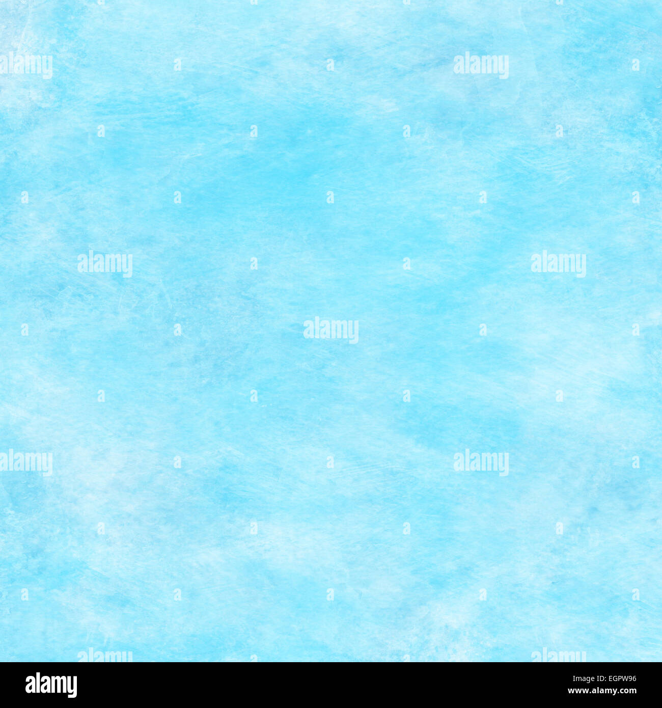 Luce acqua Aqua Blue acquerello su carta colorata sfondo Texture Foto Stock