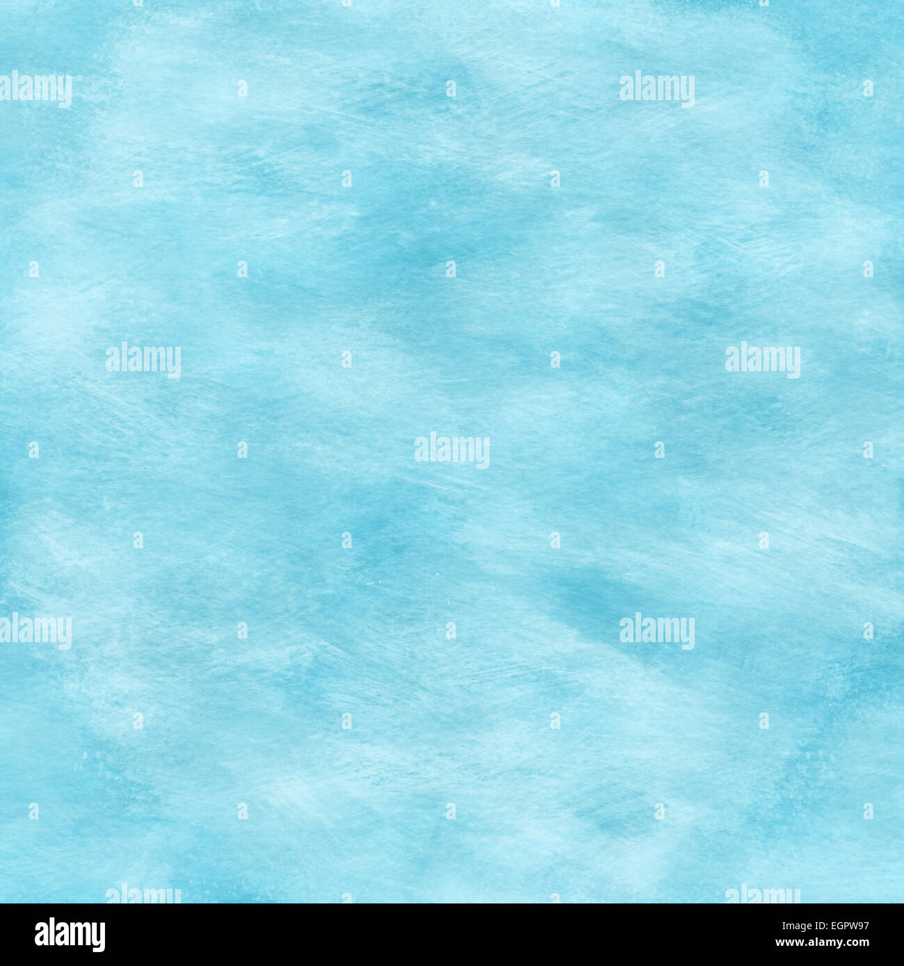 Luce acqua Aqua Blue acquerello su carta colorata sfondo Texture Foto Stock