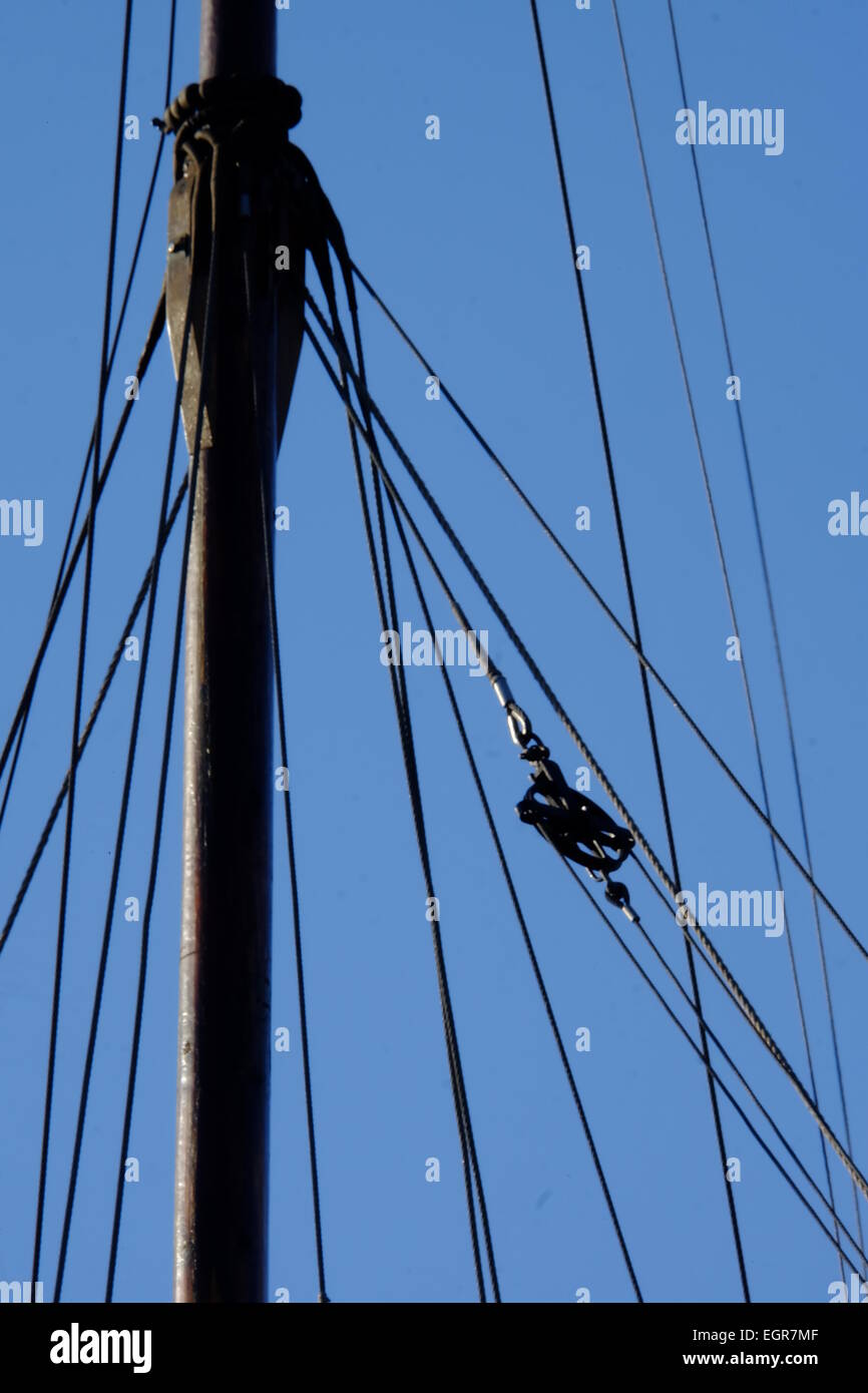 Alba, vincitore del restauro barca dell'anno 2014. Foto Stock