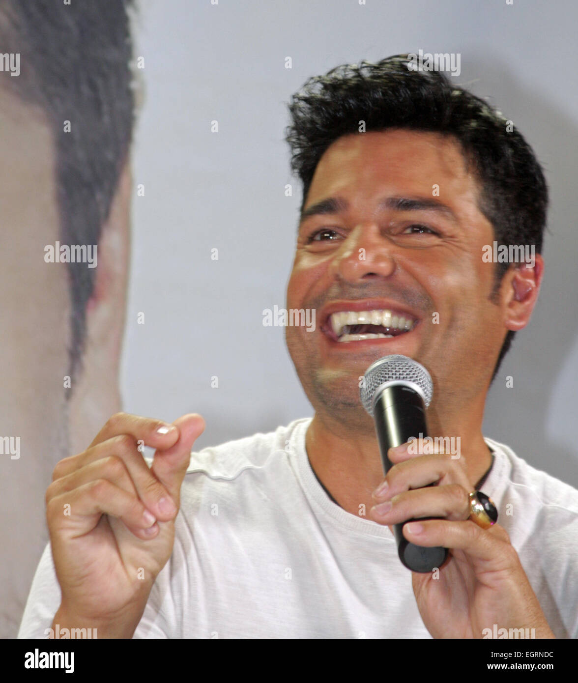 Chayanne continua il suo tour promozionale per il suo nuovo album "en todo Estare' dotata di: Chayanne dove: San Juan, Puerto Rico quando: 27 Ago 2014 Foto Stock