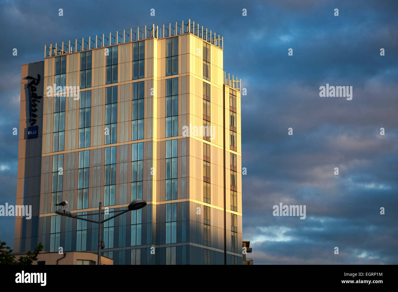 Il Radisson Blu Hotel in Bristol Foto Stock