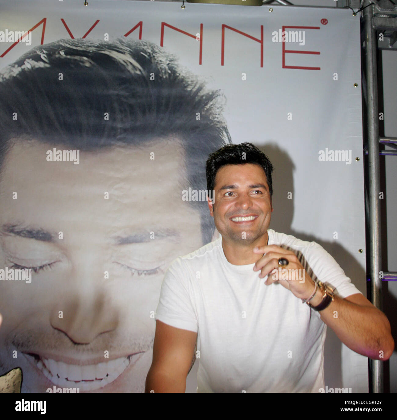 Chayanne continua il suo tour promozionale per il suo nuovo album "en todo Estare' dotata di: Chayanne dove: San Juan, Puerto Rico quando: 27 Ago 2014 Foto Stock
