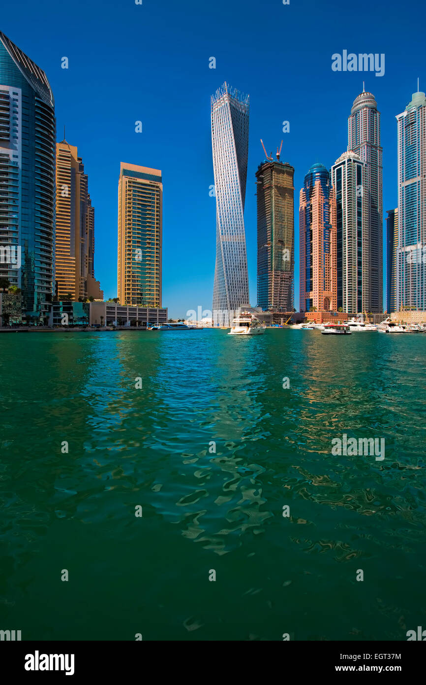 Dubai Marina Foto Stock