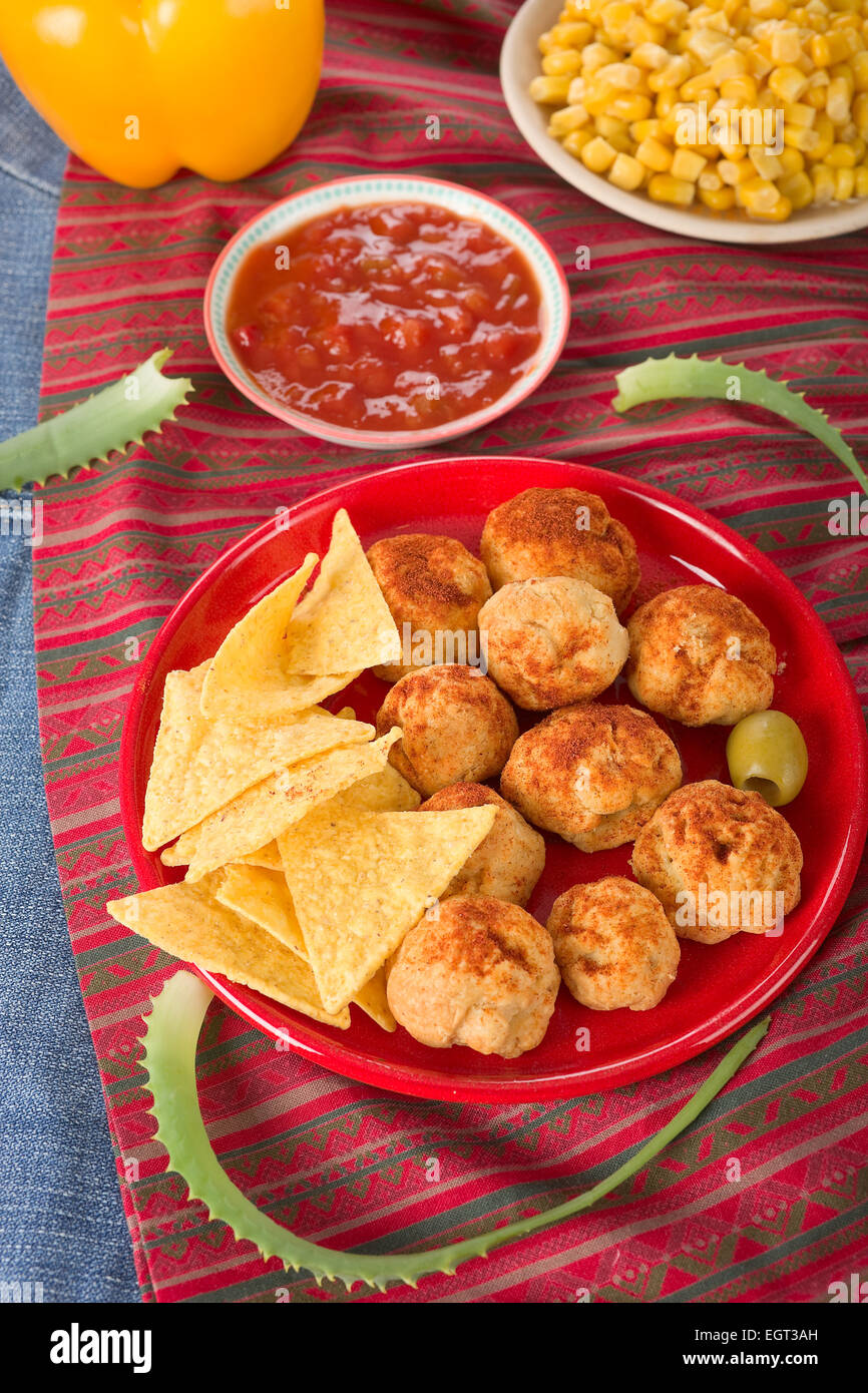 Cibo messicano Foto Stock