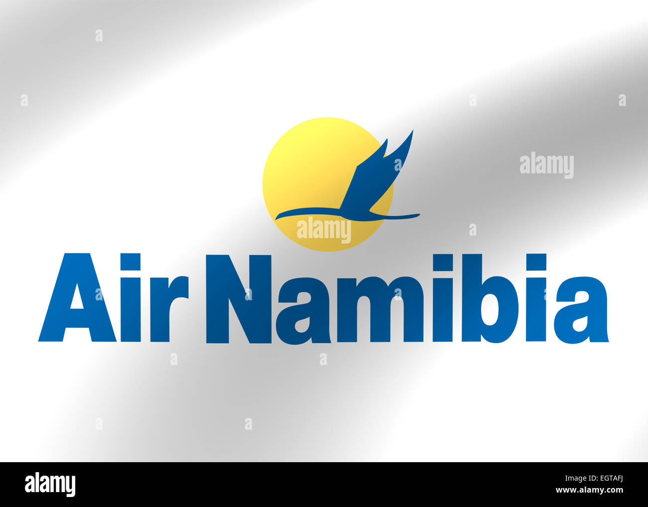 Air namibia icona logo emblema bandiera Foto Stock