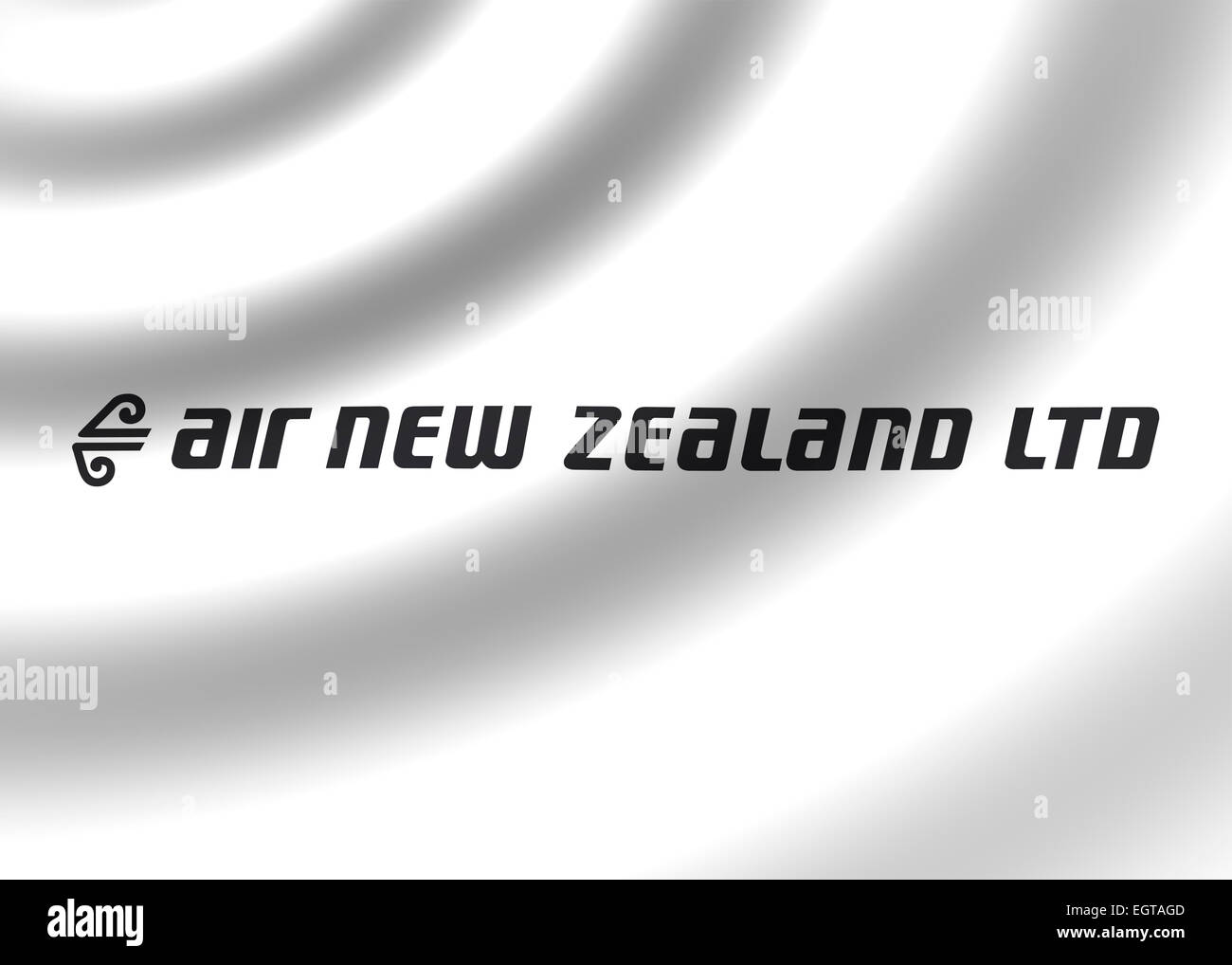 Air New Zealand Ltd logo icona simbolo bandiera emblema Foto Stock