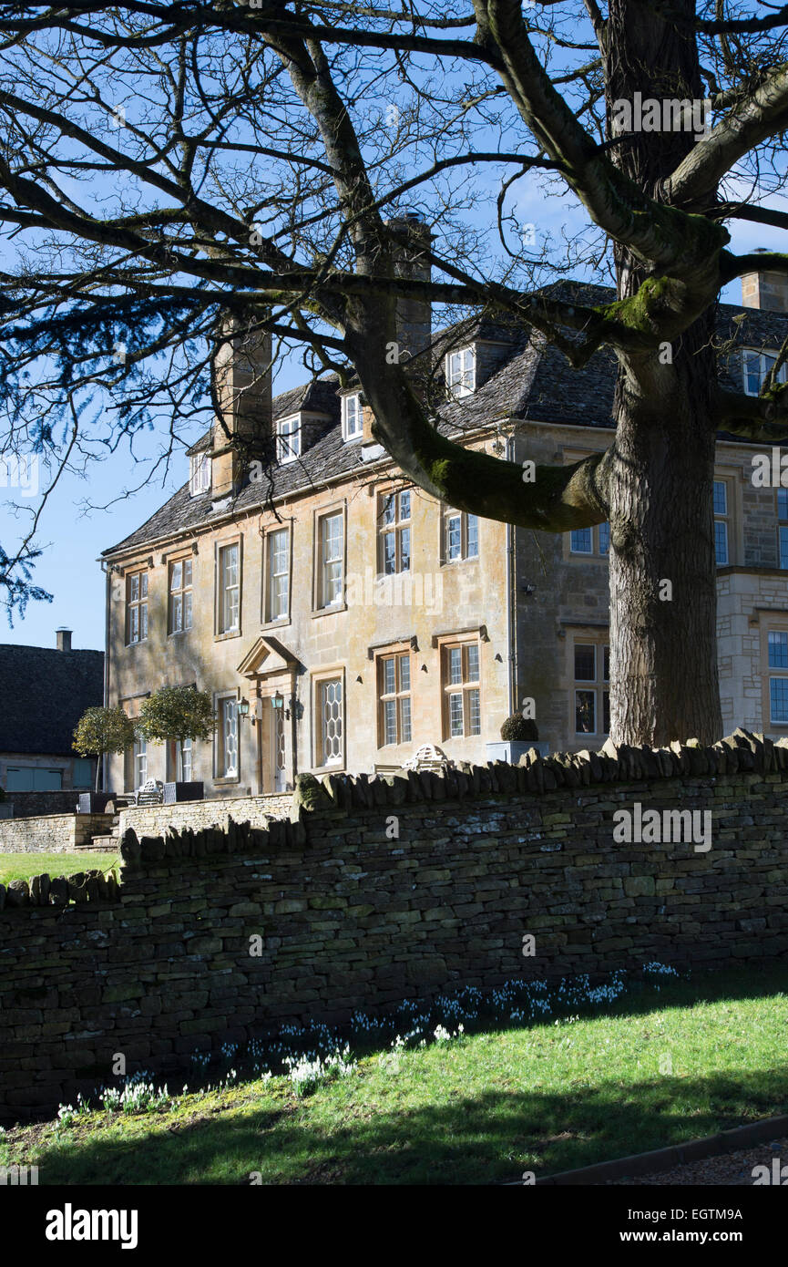 La Old Coach House. Barton, Cotswolds, Gloucestershire, Inghilterra Foto Stock