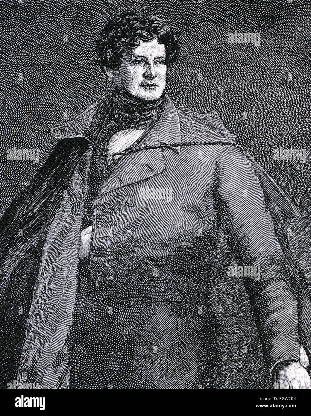 Di Daniel O'Connell (1775-1847) Irish leader politico noto come Emancipator Foto Stock