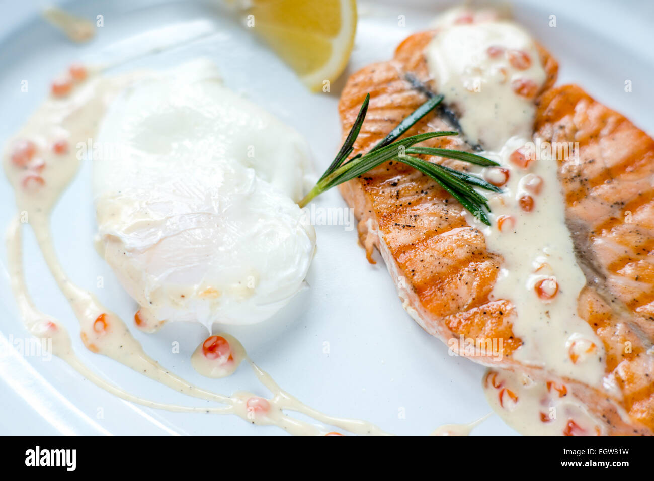 Reastaurant sea food Foto Stock