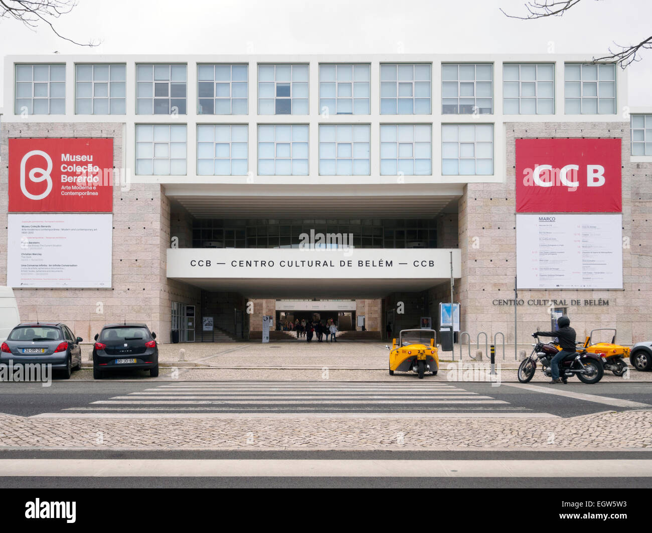 Centro Cultural de Belem in Belém, Lisbona, Portogallo Foto Stock