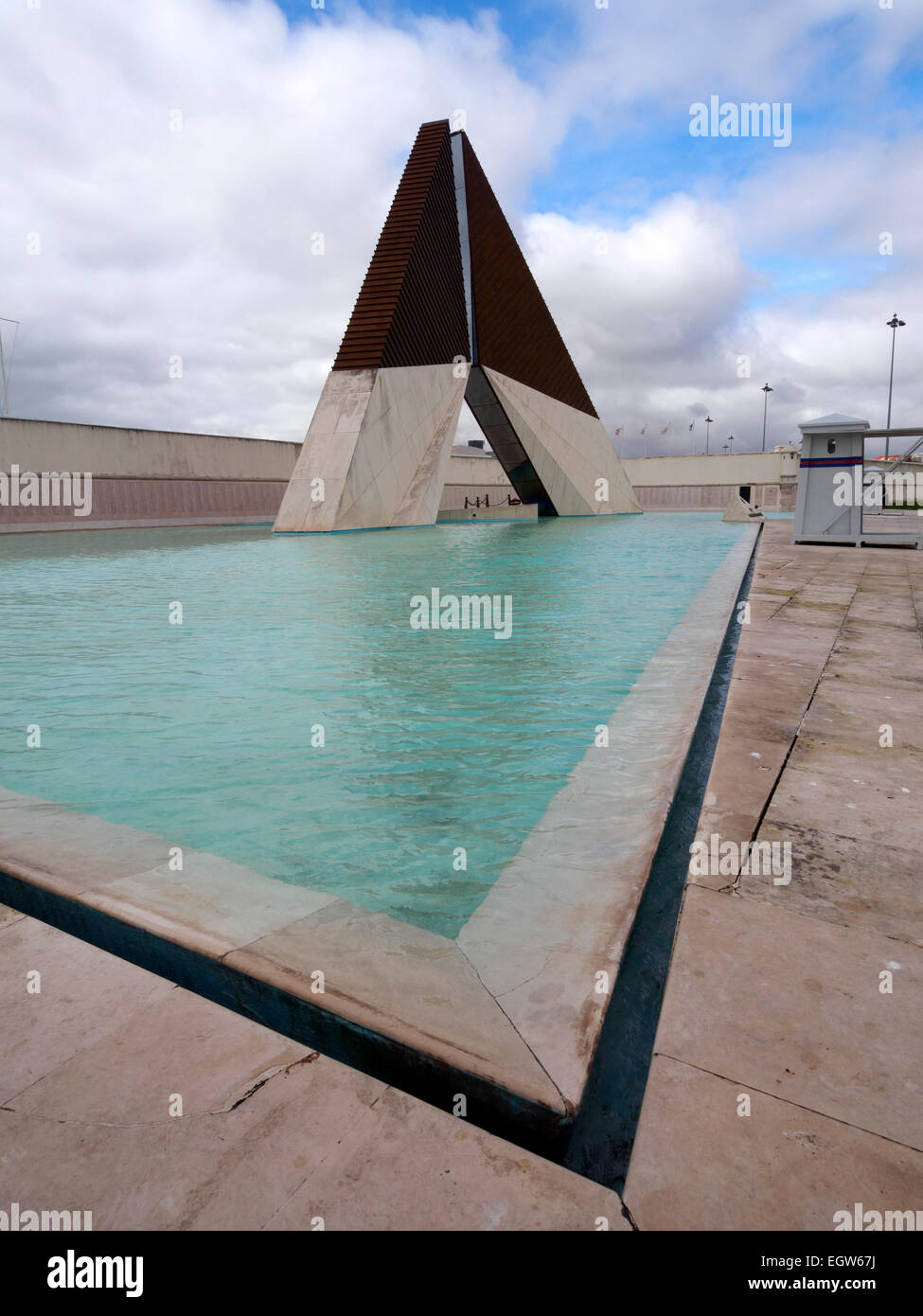 Monumento commemorativo per il portoghese soldati morti in Africa durante la Ultramar guerra coloniale, Lisbona, Portogallo Foto Stock