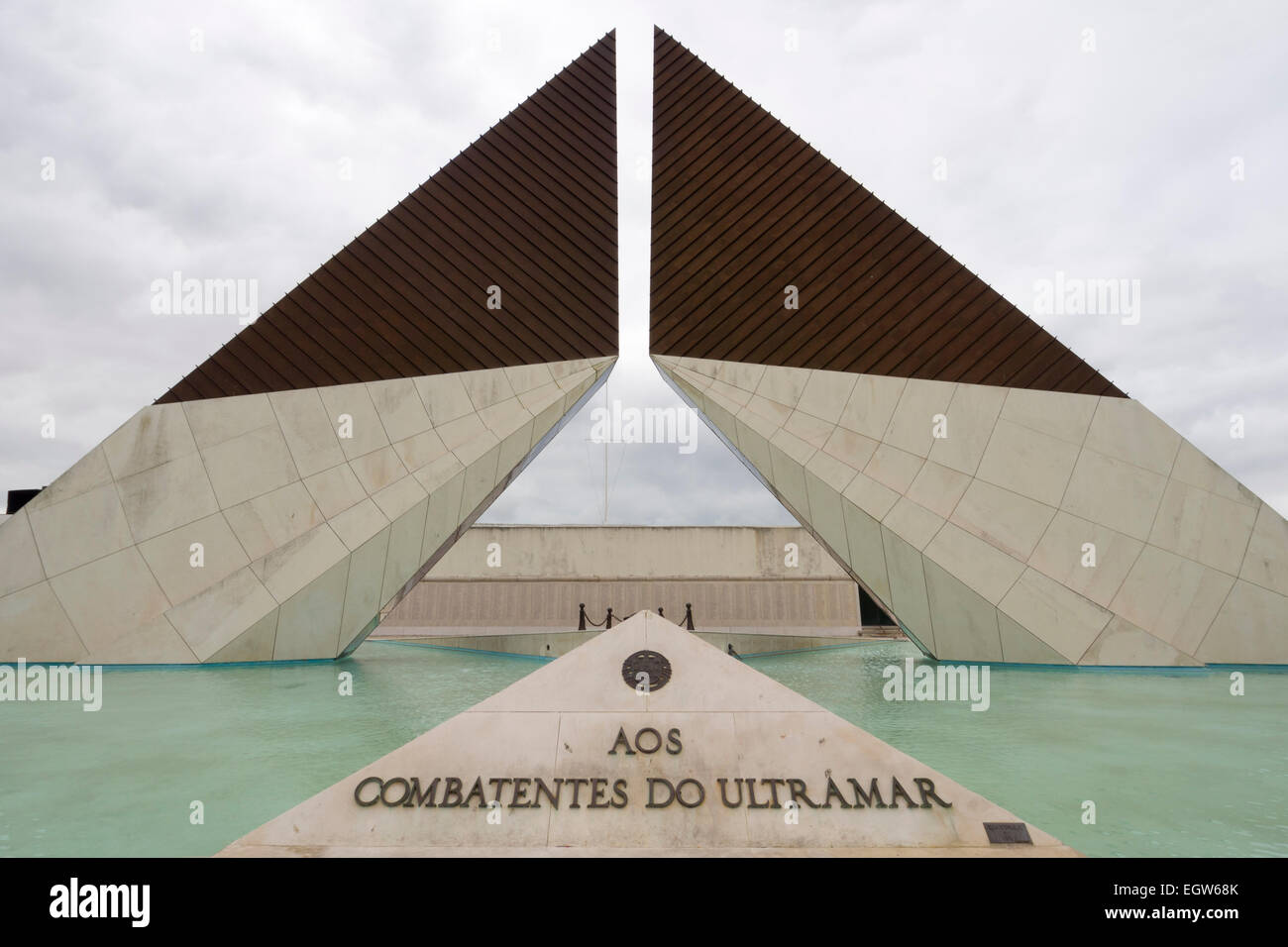 Monumento commemorativo per il portoghese soldati morti in Africa durante la Ultramar guerra coloniale, Lisbona, Portogallo Foto Stock