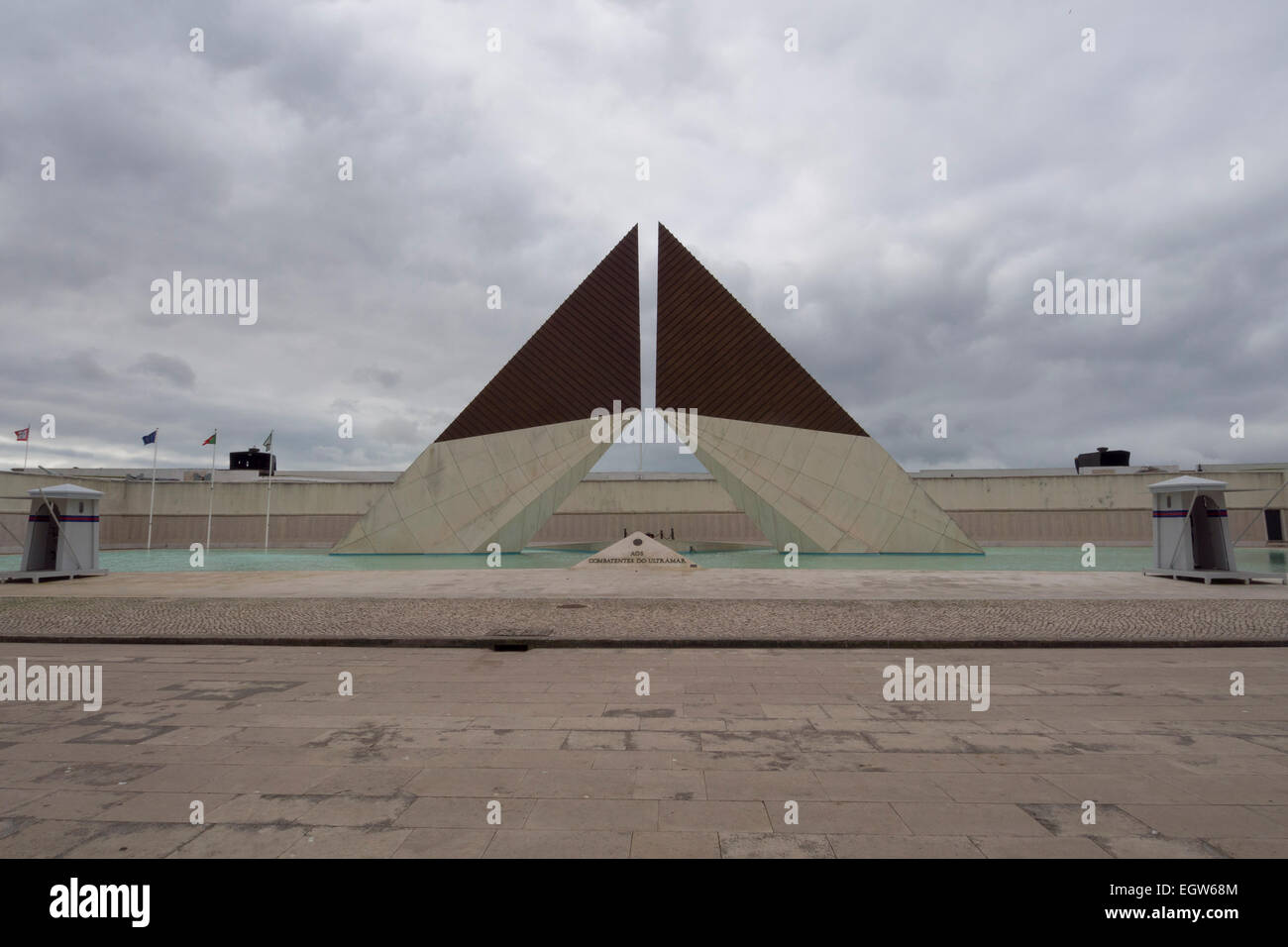 Monumento commemorativo per il portoghese soldati morti in Africa durante la Ultramar guerra coloniale, Lisbona, Portogallo Foto Stock
