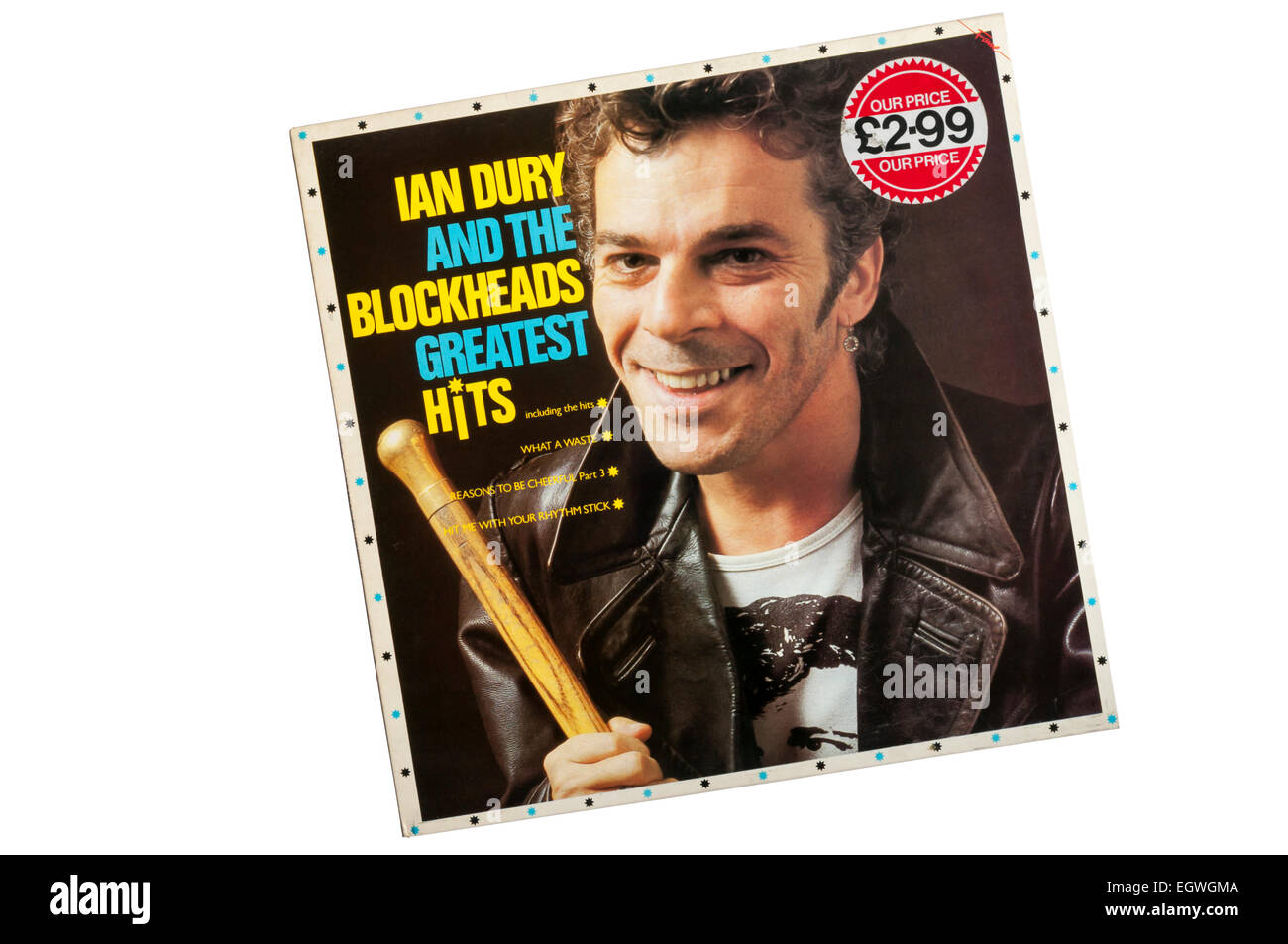 Ian Dury & Il idioti Greatest Hits è una compilation album pubblicato nel 1981. Foto Stock