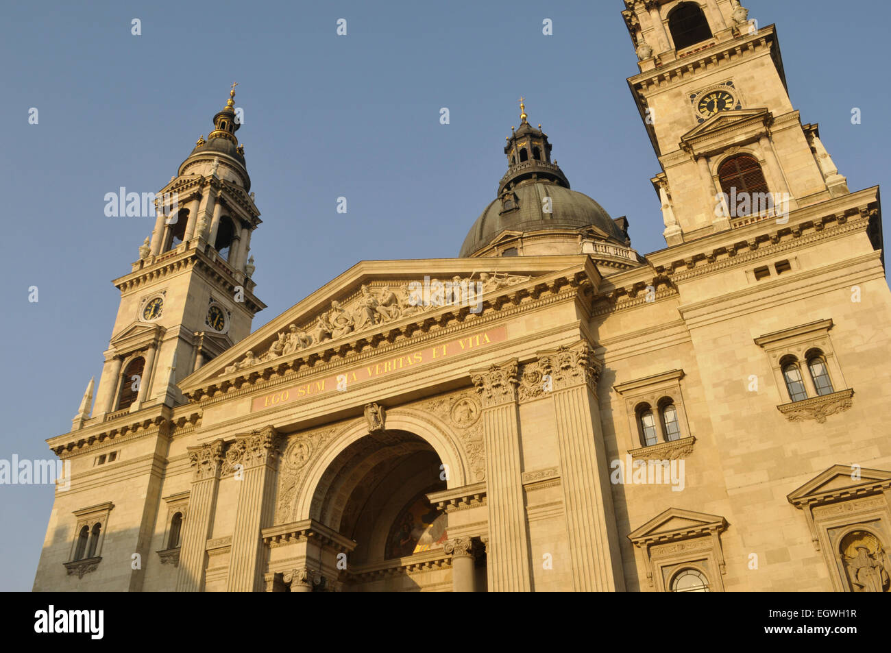 Dalla Basilica di Santo Stefano,, Budapest, Ungheria Foto Stock