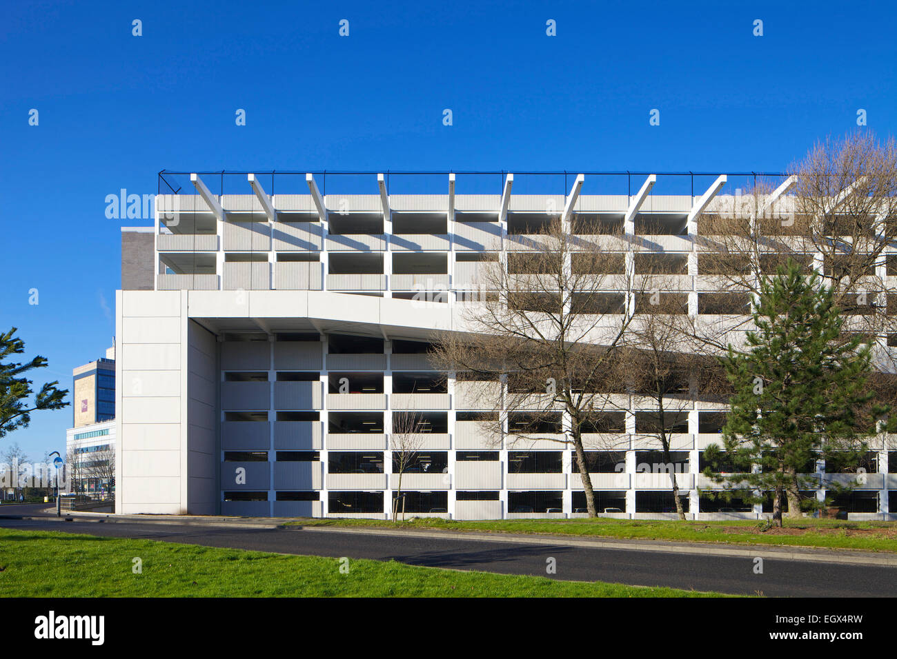 Leeds Woodhouse Car Park, Leeds. Willmott Dixon hanno ampiamente ristrutturato il Woodhouse parcheggio auto in Leeds Leeds City Council. Foto Stock