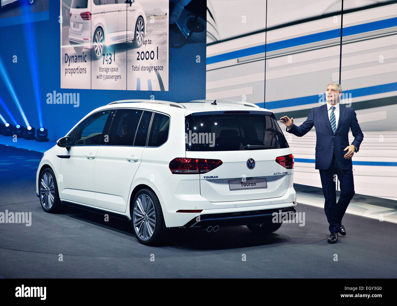 Volkswagen Touran Foto Stock