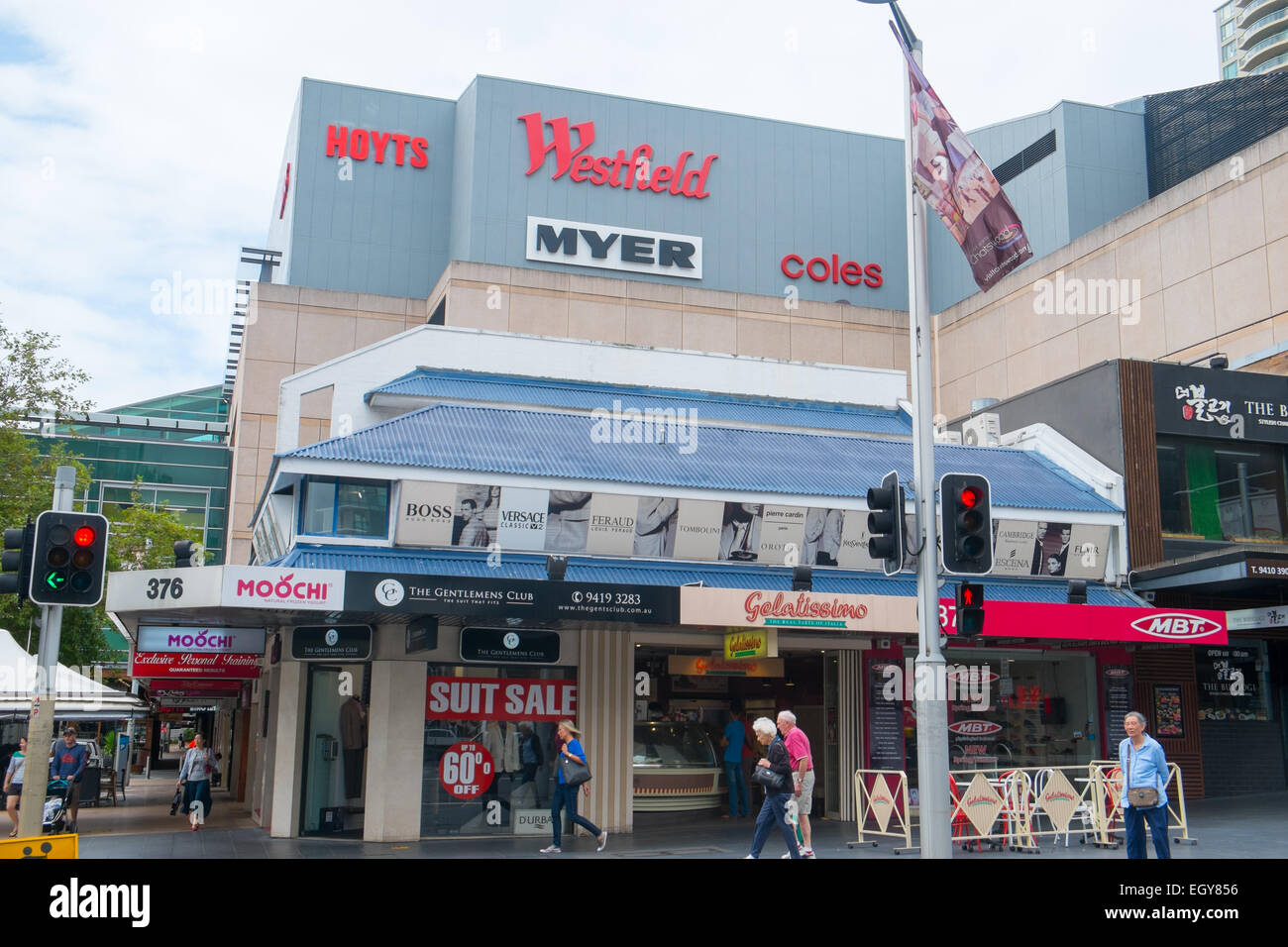 Westfield Shopping Centre in Chastwood Sydney Australia Foto Stock