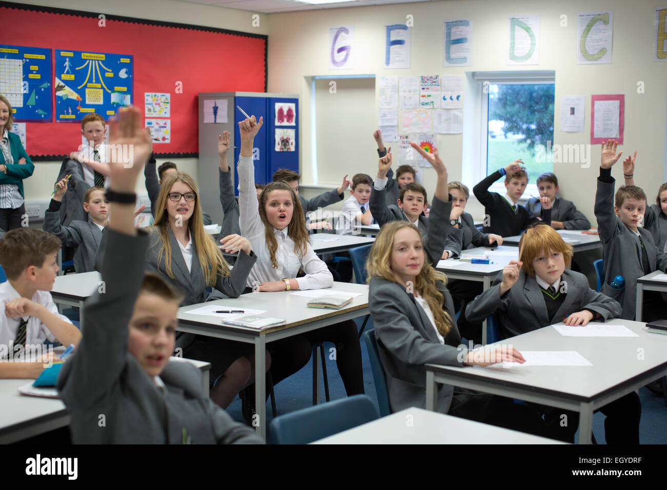 Knole Academy, tutte le capacità di scuola, Sevenoaks, Kent, Regno Unito Foto Stock