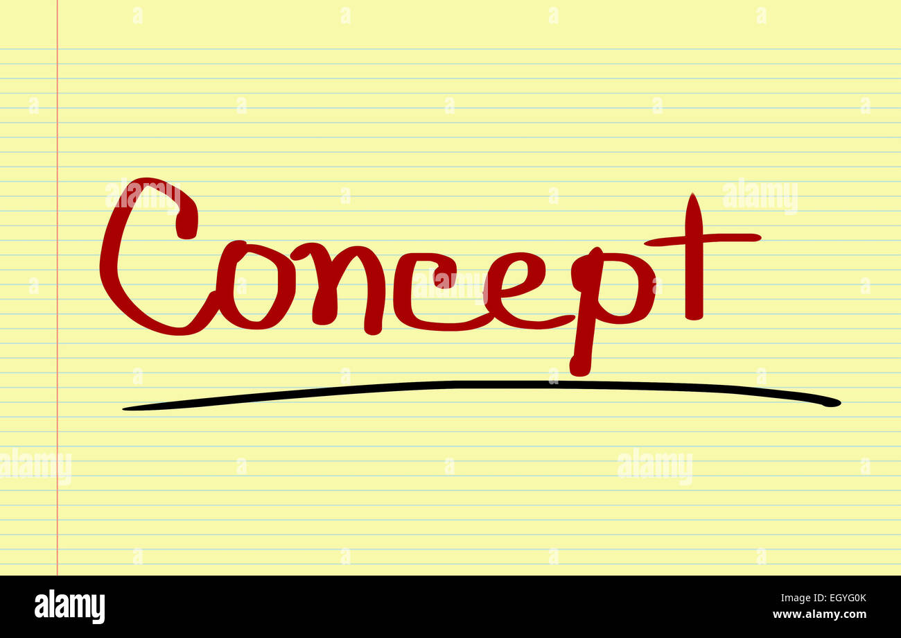 Concetto di idea Foto Stock