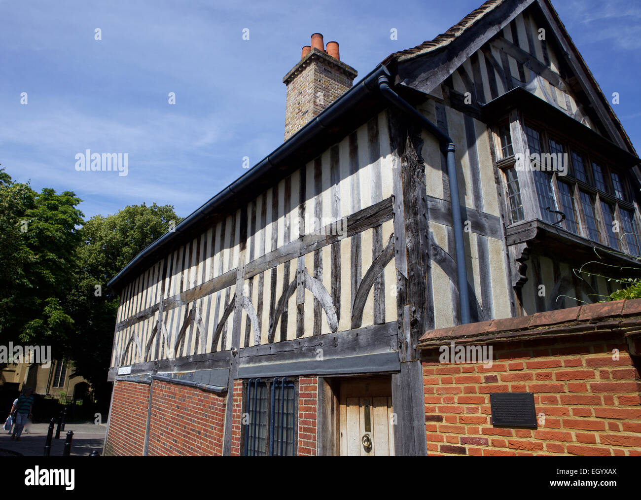 L antica casa in Walthamstow Village, Walthamstow, East London, Regno Unito Foto Stock