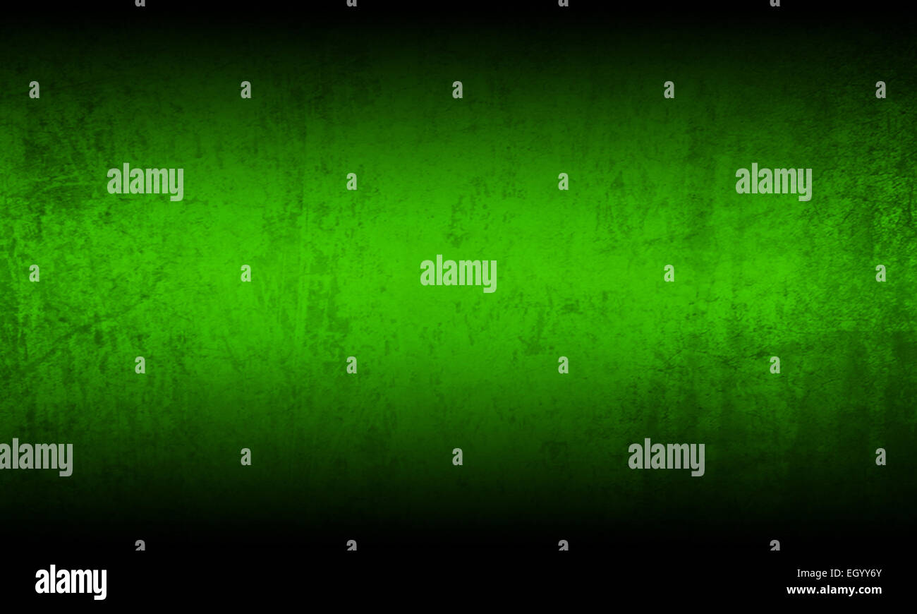 Green nero grunge texture di sfondo Foto Stock