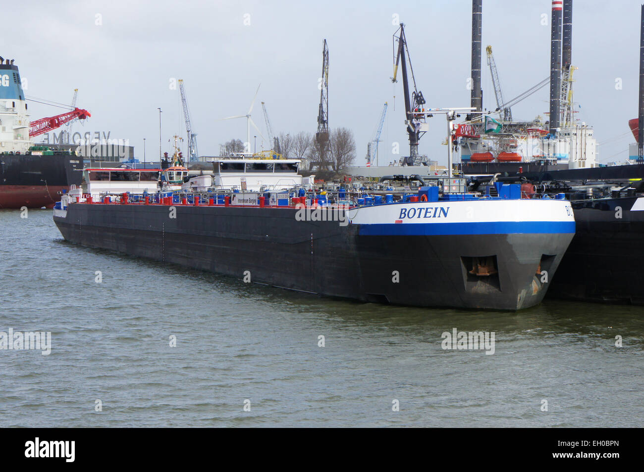 Botein, ENI 02332656, Botlekhaven, porto di Rotterdam, pic1 Foto Stock
