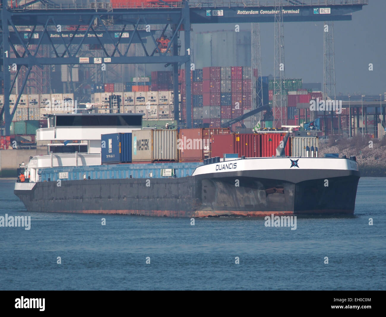 Duancis ENI 02332192, Hartelhaven, porto di Rotterdam, pic2 Foto Stock