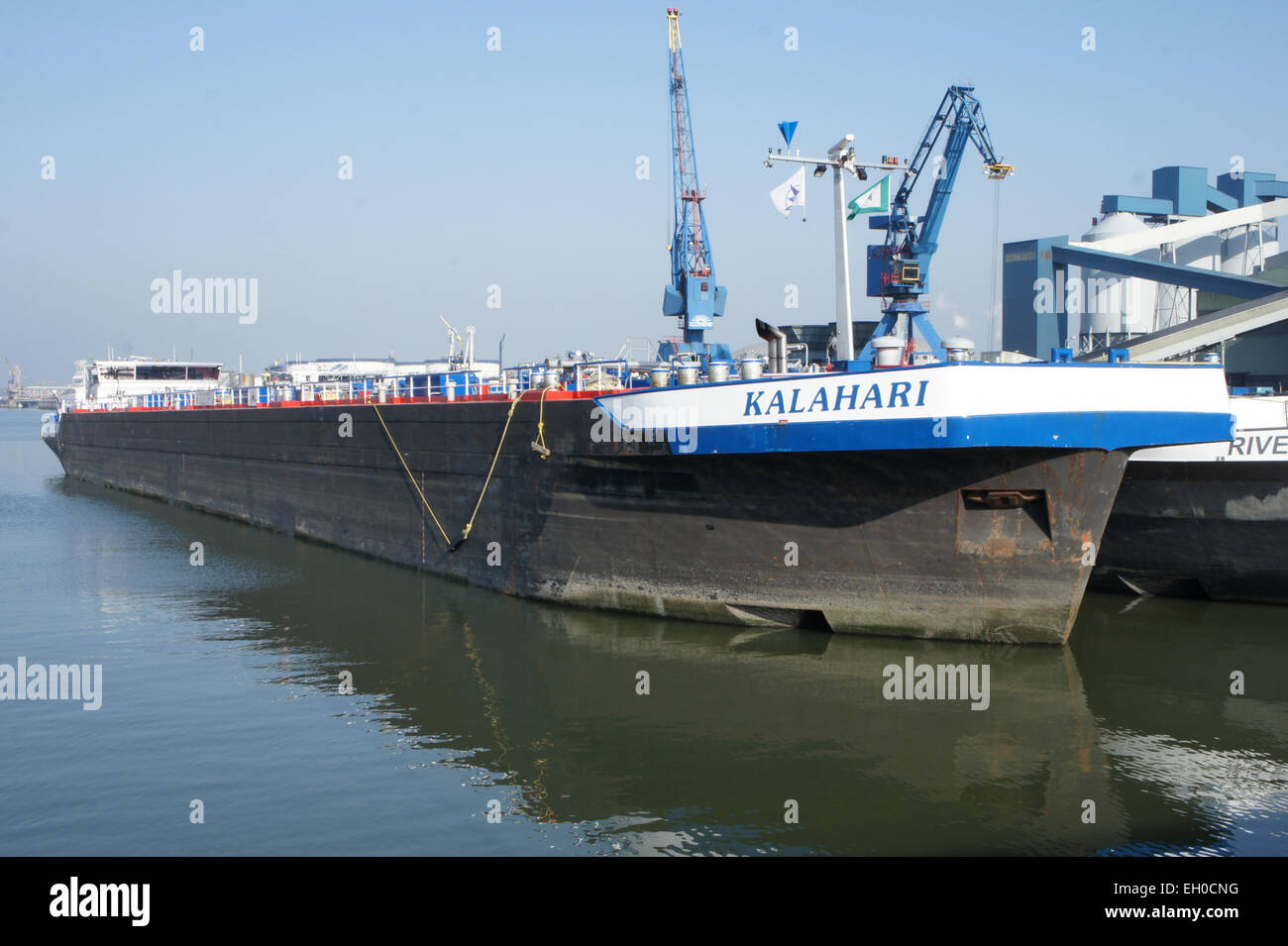 Kalahari ENI 02333812, 3e Petroleumhaven, porto di Rotterdam, pic2 Foto Stock