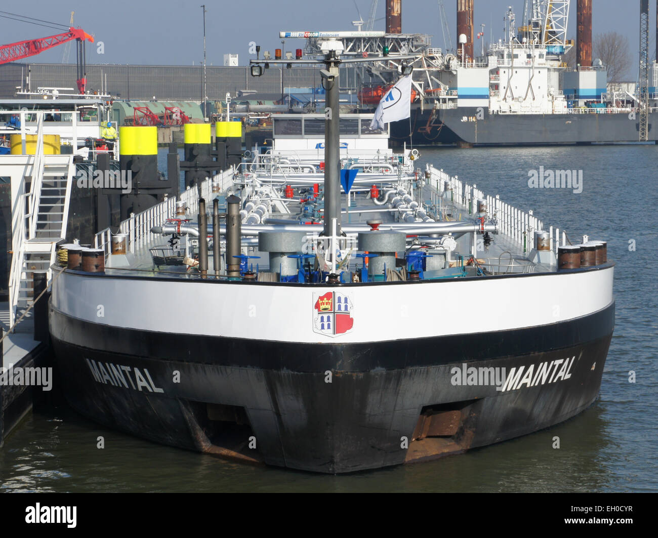 Maintal ENI 04806300, Welplaathaven, porto di Rotterdam, pic1 Foto Stock