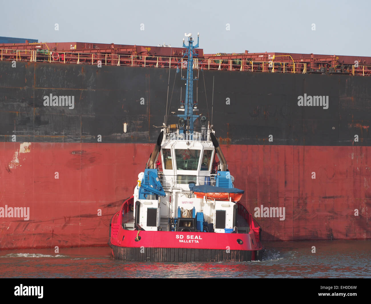 Il SIGILLO SD (IMO 9448188) si trova nel porto del Mississippi presso il porto di Rotterdam, uno dei porti più trafficati d'Europa per la spedizione e la logistica. Questa nave è coinvolta in operazioni di trasporto marittimo commerciale, nella movimentazione di merci e nel trasporto di merci. Foto Stock