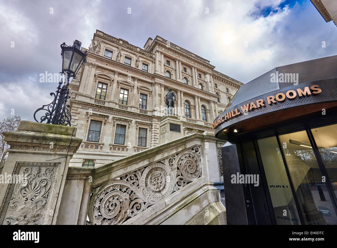 Il Churchill War Rooms è un museo di Londra e una delle cinque sedi del Museo Imperiale della Guerra. Foto Stock