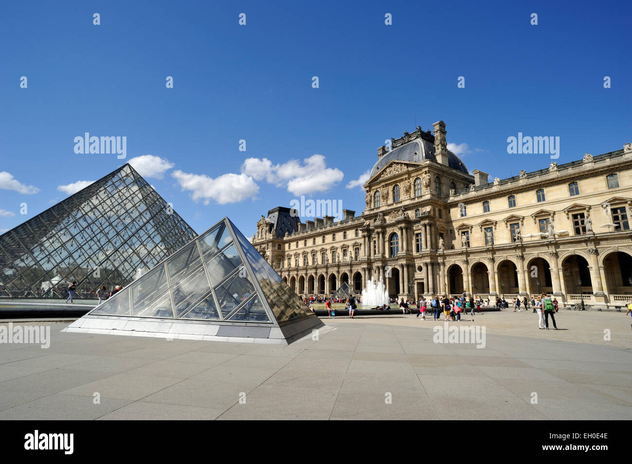 Parigi, il museo del Louvre Foto Stock
