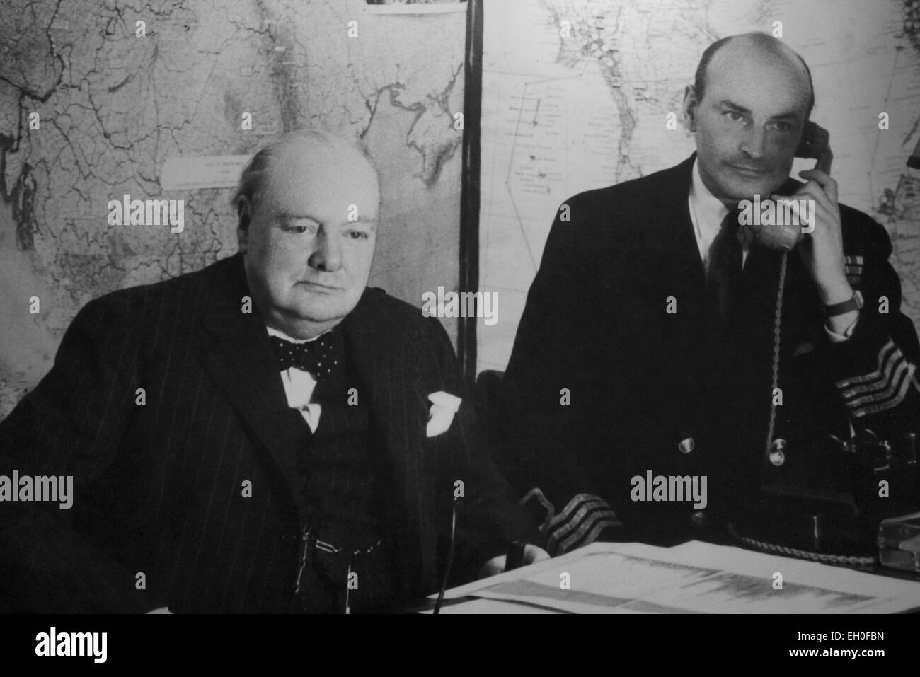 Il Churchill War Rooms è un museo di Londra e una delle cinque sedi del Museo Imperiale della Guerra. Foto Stock