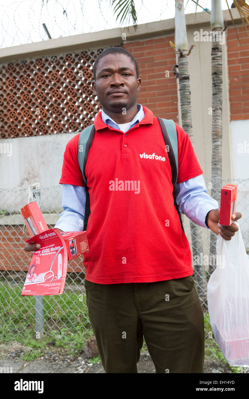 Lagos, Nigeria; Foto Stock