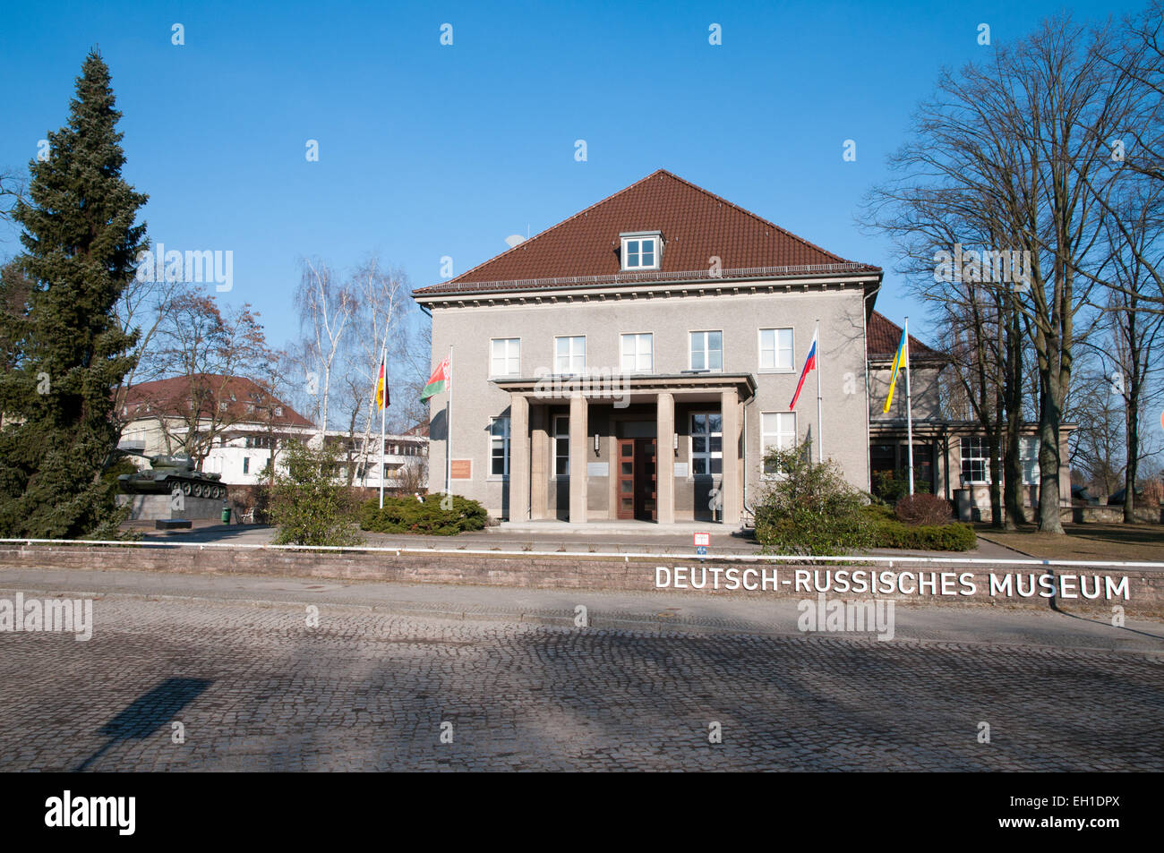 Berlin Karlshorst German Russian Museum, l'edificio in cui la Germania ha firmato capitolazione di maggio su 8, 1945 Foto Stock