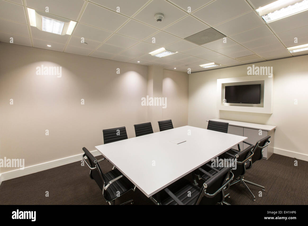 Ufficio moderno sala riunioni, Londra. Foto Stock