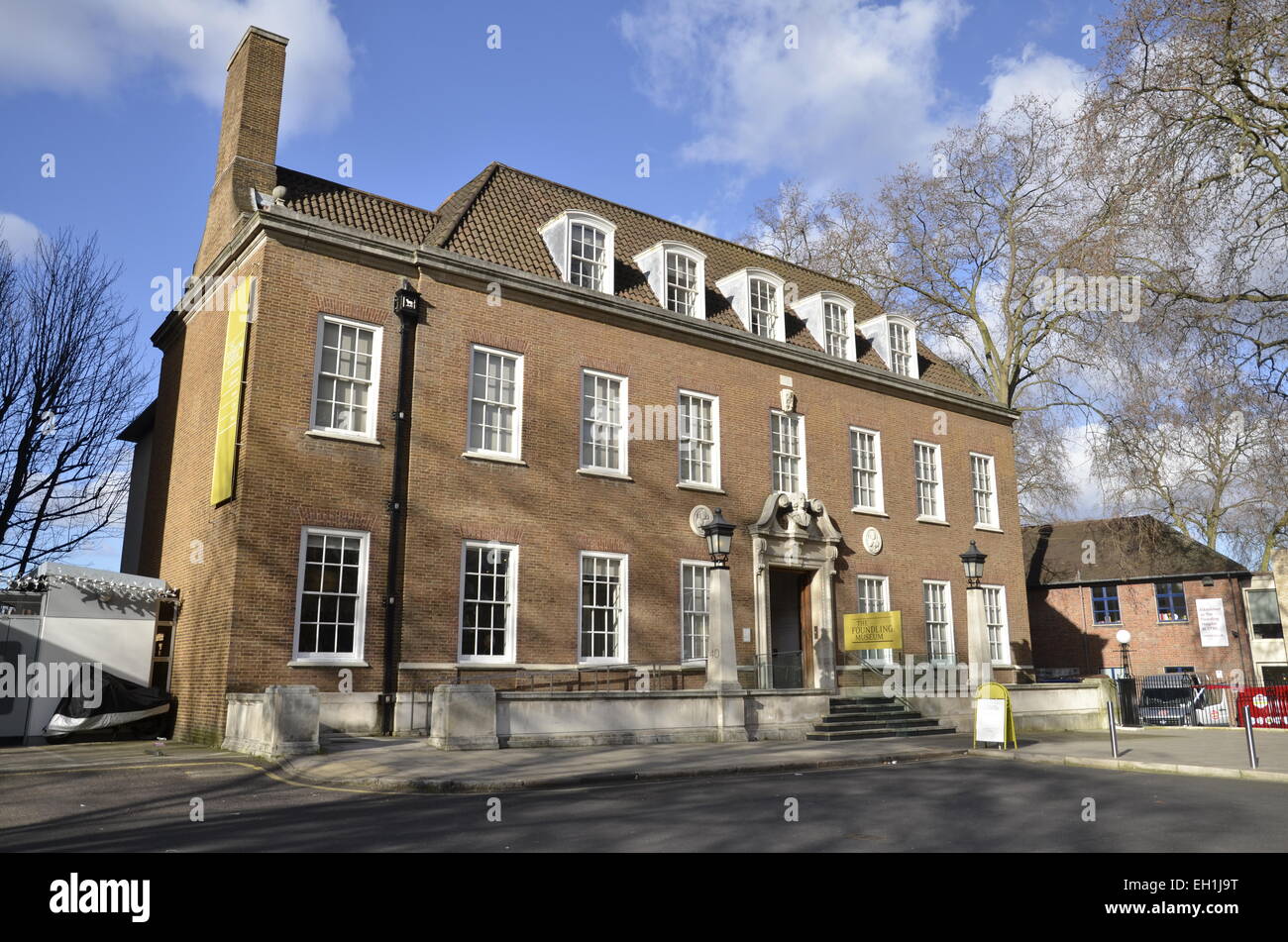 Il Foundling Museum a Bloomsbury, Londra Foto Stock