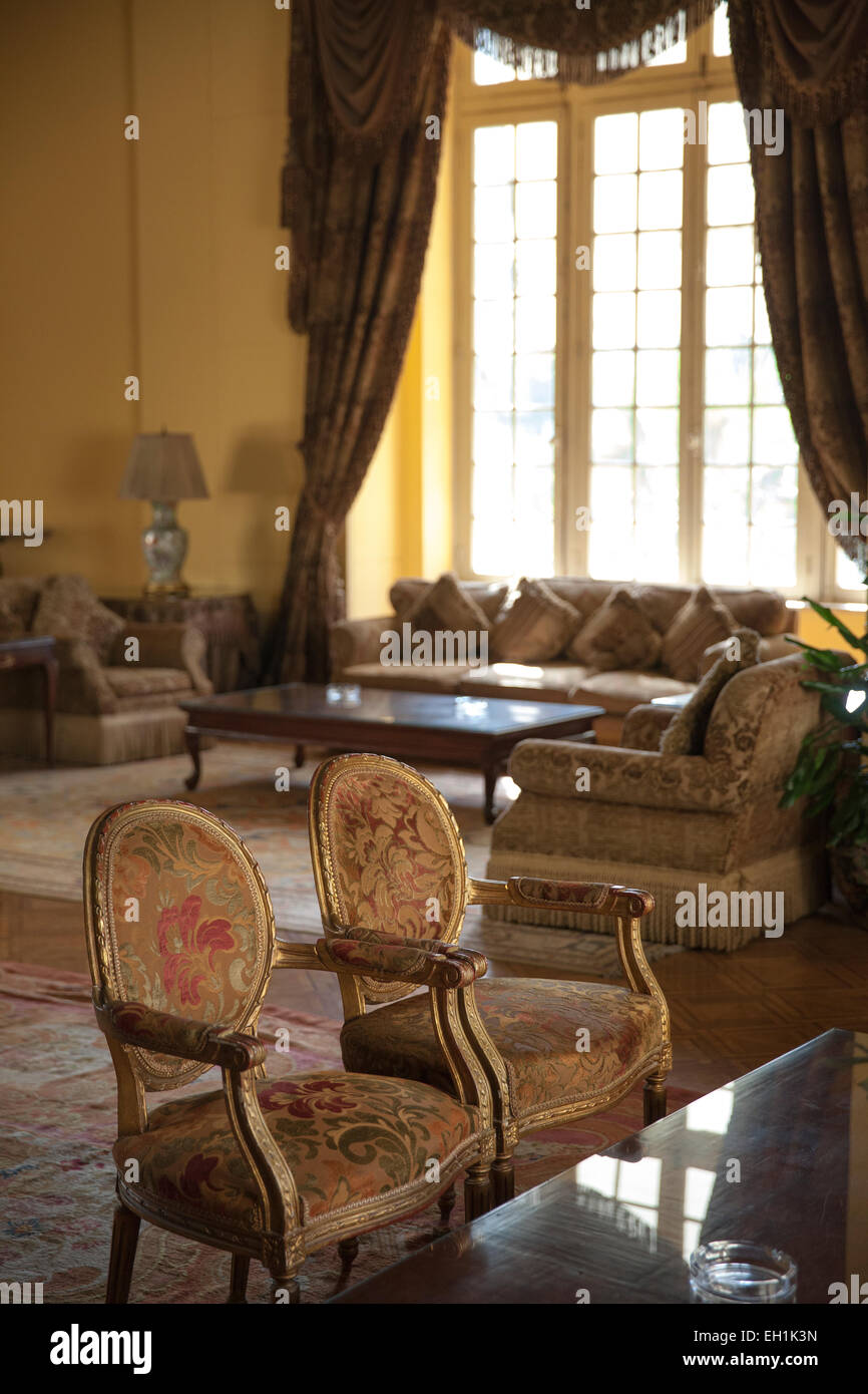 Old Winter Palace hotel Luxor Egitto. Foto Stock