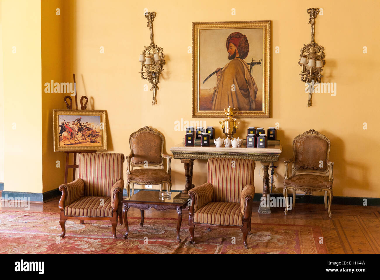 Old Winter Palace hotel Luxor Egitto. Foto Stock